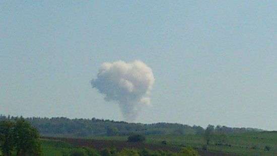 В Польше произошел взрыв на пороховом заводе (фото/видео)