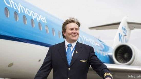 Король Нидерландов тайно работает пилотом на пассажирских авиарейсах