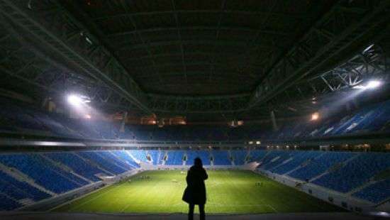 В России на новом стадионе отменили матч из-за фекалий