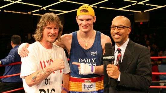 Украинец выиграл третий бой на профессиональном ринге