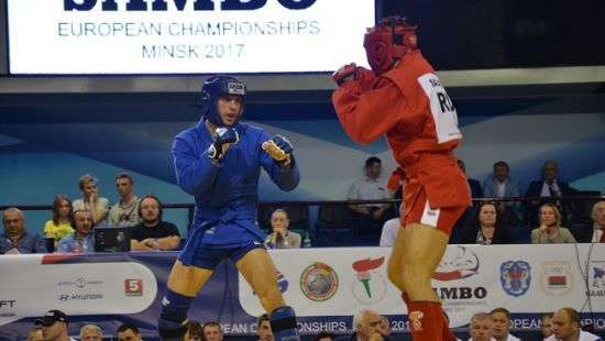 Украина завоевала семь медалей на ЧЕ по самбо