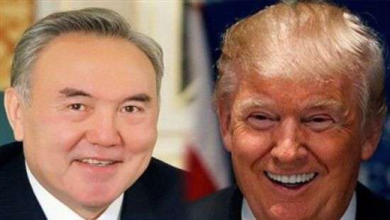 Трамп встретился с Назарбаевым в Саудовской Аравии