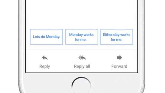 Интеллектуальные ответы появятся в Gmail