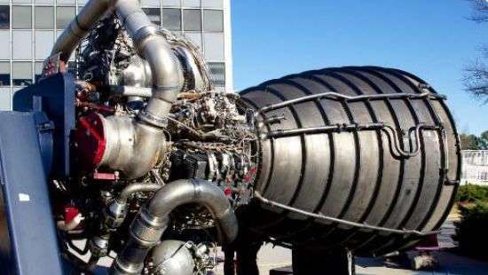 Появилось видео испытания двигателя для лунно-марсианской ракеты