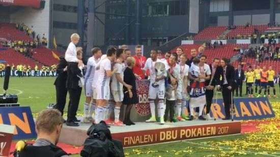 Футболисты «Копенгагена» завоевали Кубок Дании