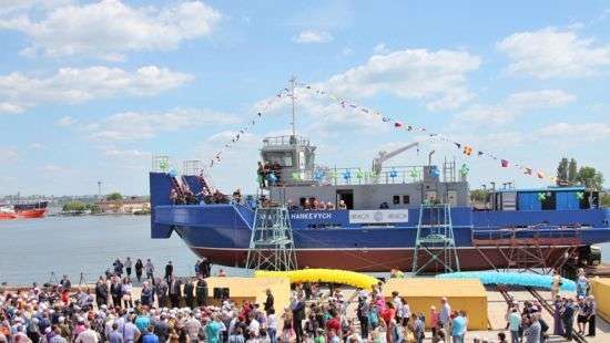 Построенные «НИБУЛОНом» суда помогу развить флот в Украине