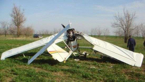В России разбился легкомоторный самолет