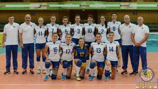 Сборная Украины по волейболу обыграла Израиль