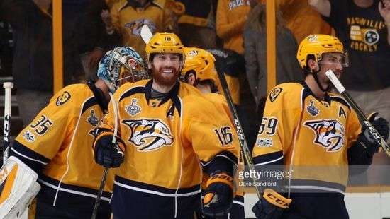 Кубок Стэнли. «Нэшвилл» разгромно побеждает «Питтсубрг» в третьем матче