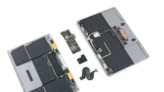 Retina MacBook 2017 ремонту не подлежит