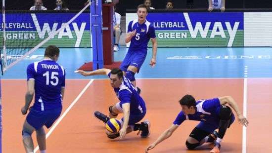 Сборная Украины по волейболу выиграла первый матч Евролиги