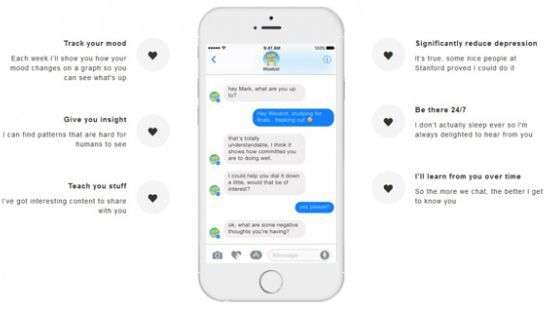 В сети появился бот-психотерапевт