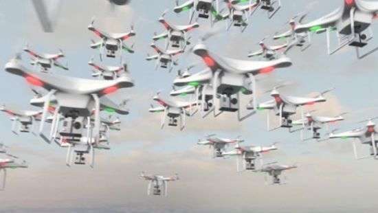 Китай поднял в воздух рекордное число дронов