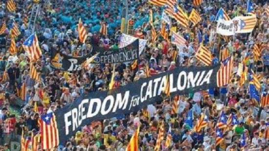 В Каталонии установили табло с обратным отсчетом до референдума о независимости