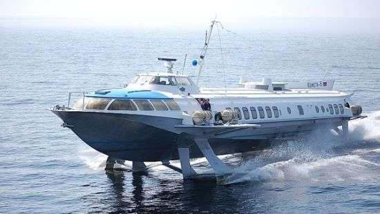 В России хотят возобновить производство судов на подводных крыльях