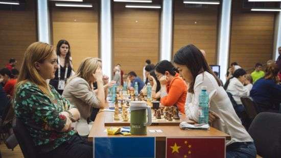 Сборные Украины сыграли вничью на ЧМ по шахматам