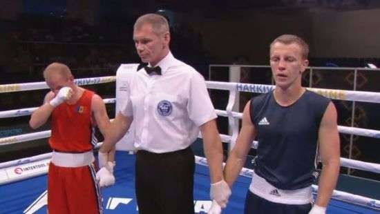 Украинец вышел в четвертьфинал боксерского чемпионата Европы