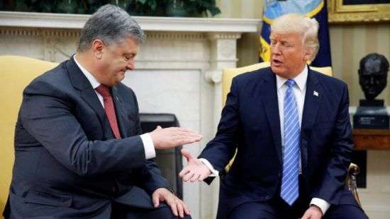 Стали известны подробности конфуза Трампа на встрече с Порошенко