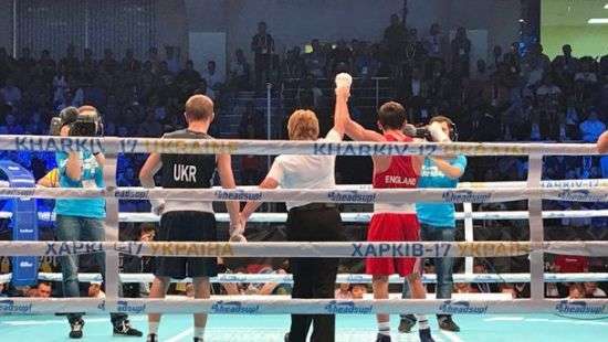 Украинец выиграл «серебро» ЧЕ по боксу