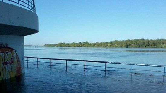 На Западе Украины угроза подъема уровня воды в реках