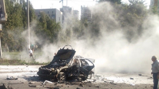 В Киеве взорвался автомобиль, есть пострадавшие