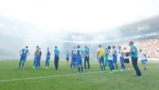 «Днепру» засчитано поражение в матче с «Волынью»