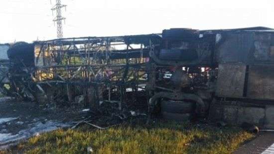 В Татарстане 13 жертв в результате столкновения автобуса и бензовоза