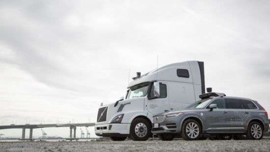 Uber модернизировал автономные грузовики