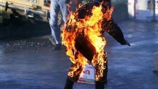 На Закарпатье мужчина сжег себя заживо