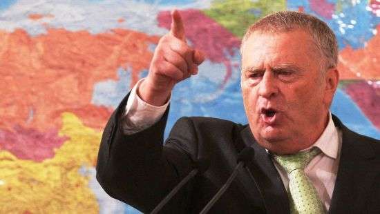 Жириновский промок под ливнем и требует разогнать Мосгидромет