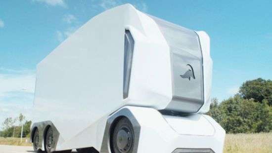 Шведский стартап представил прототип самоуправляемого электрогрузовика
