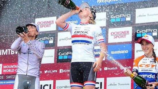 Украинка завоевала «бронзу» на этапе Кубка мира по маунтинбайку