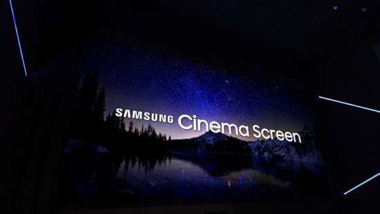 Samsung установила первые в мире Cinema LED