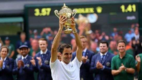 Швейцарец в восьмой раз выиграл Уимблдон
