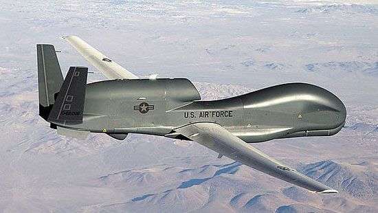 Стратегический беспилотник США провел разведку на Донбассе