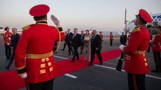 Порошенко прибыл с визитом в Грузию (фото)