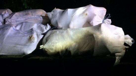 На украинской границе пресечена попытка крупной контрабанды сала (фото)