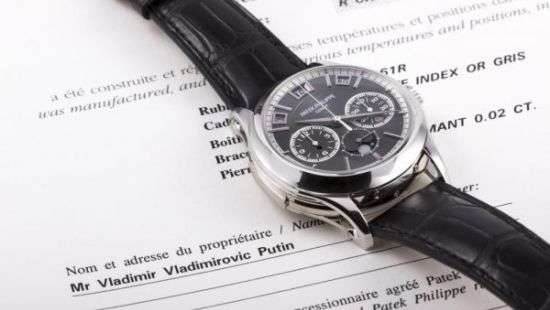 С аукциона в Монако продали «часы Путина» за миллион евро