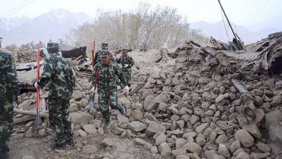 В Китае произошло землетрясение магнитудой 4,9