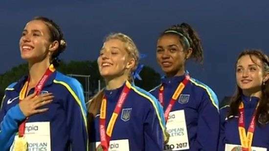 Сборная Украины по легкой атлетике установила личный рекорд на ЧЕ