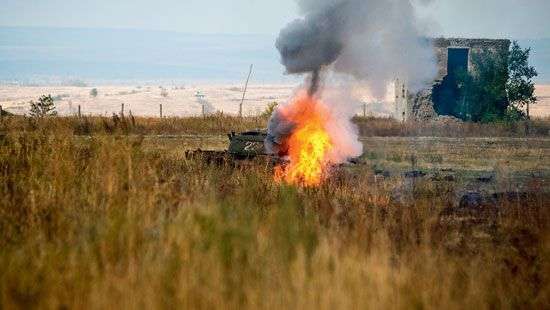 ВСУ провели испытания реактивных огнеметов