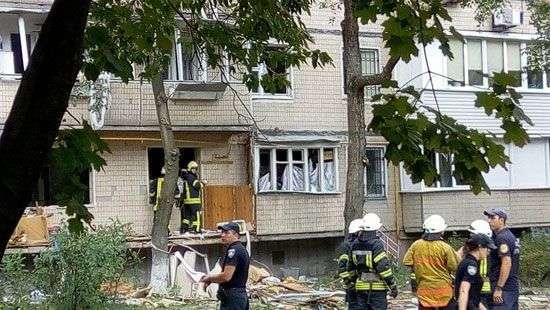 Взрыв в киевской многоэтажке: число пострадавших увеличилось (ВИДЕО)