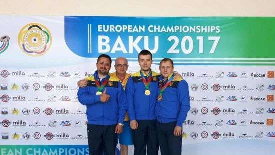 Украинские стрелки добыли 11 медалей на ЧЕ