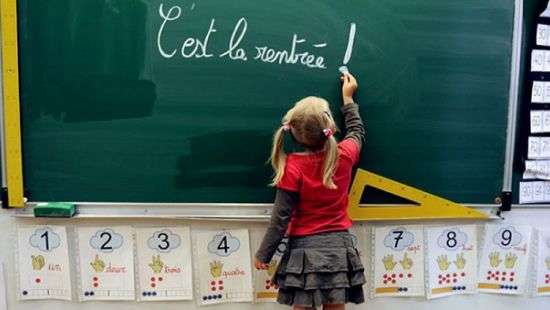 Французские школьники будут учиться меньше