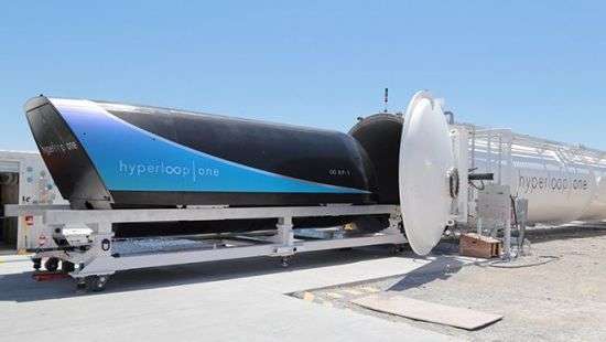 Hyperloop One разогнала систему поездов свыше 300 км/ч