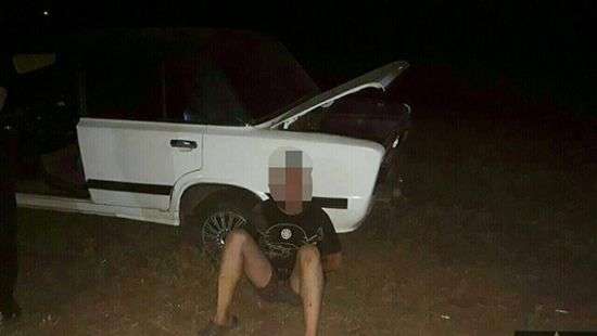 В Харькове со стрельбой ловили автоугонщика