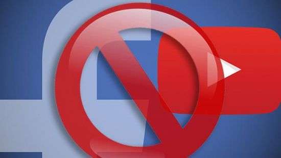 От Facebook и YouTube требуют заблокировать веб-страницы