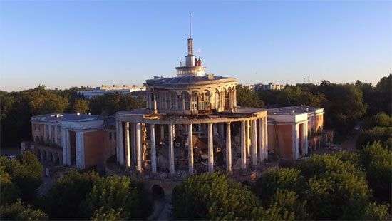 В Твери обрушилось здание-символ города (ВИДЕО)