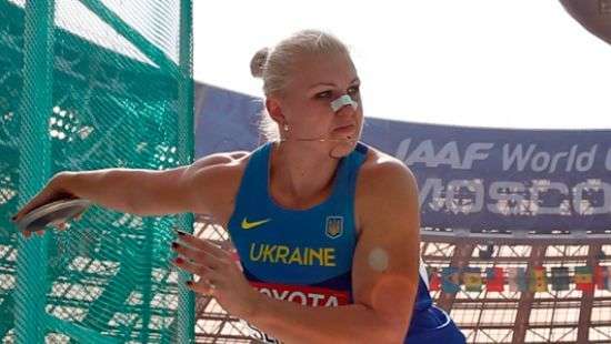 Украинка метнула диск почти на 56 метров на ЧМ в Лондоне
