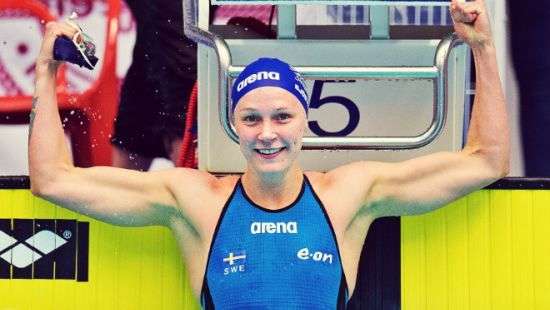 Шведка побила мировой рекорд в плавании на 100 метров